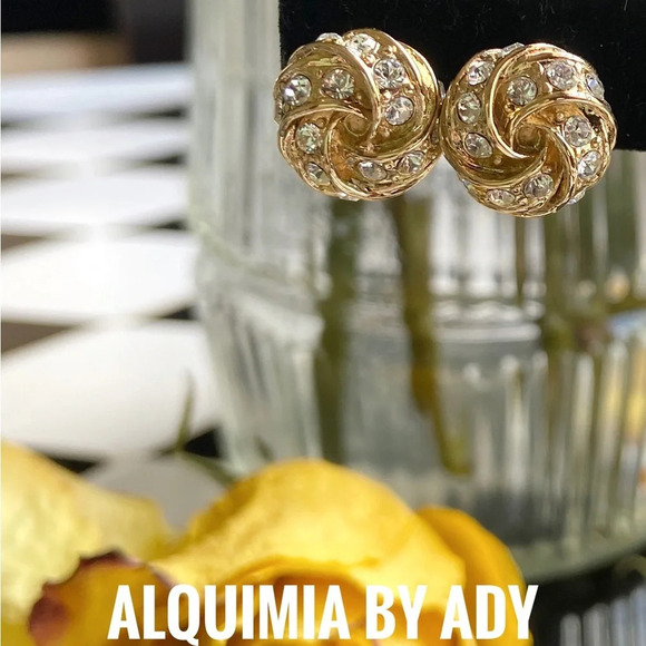 Alquimia by Ady Gold and Silver Earrings - Picture 1 of 6